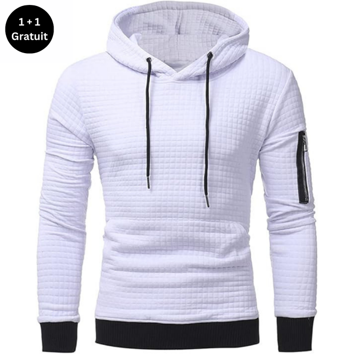 ASTHON - Sweat à capuche d'automne pour hommes