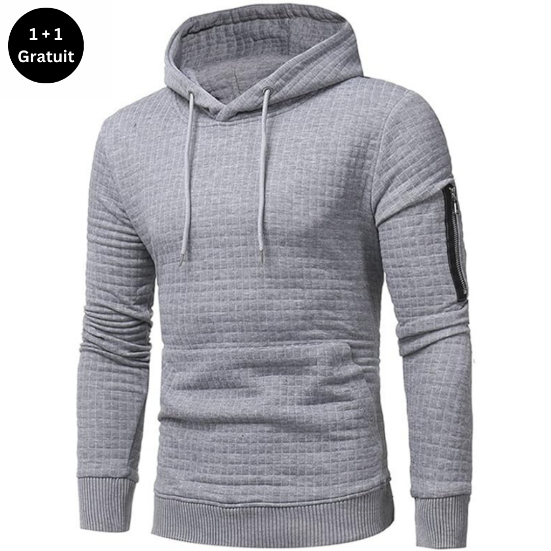 ASTHON - Sweat à capuche d'automne pour hommes