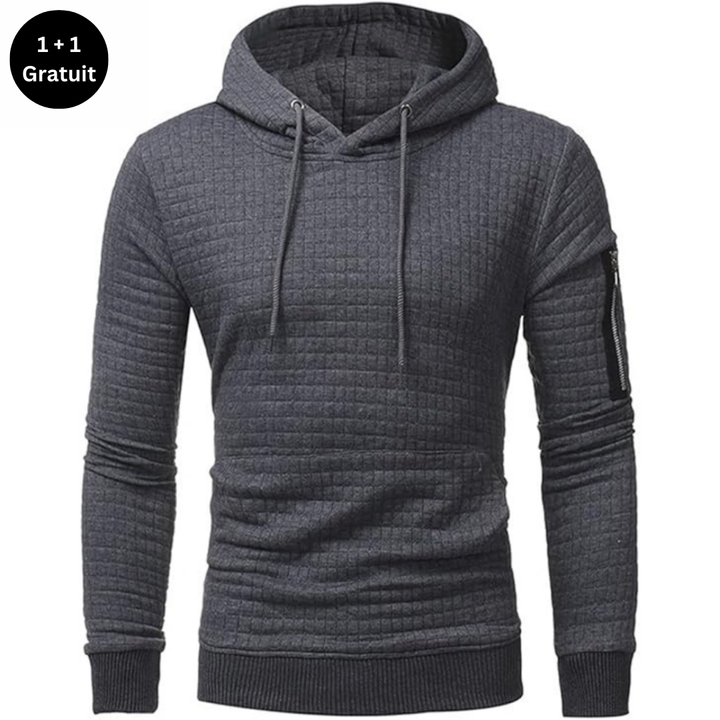 ASTHON - Sweat à capuche d'automne pour hommes