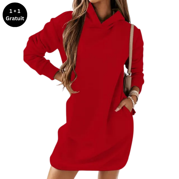 TESS - Robe à capuche