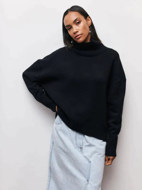 PULL TRICOTÉ DÉCONTRACTÉ -OLIVIA