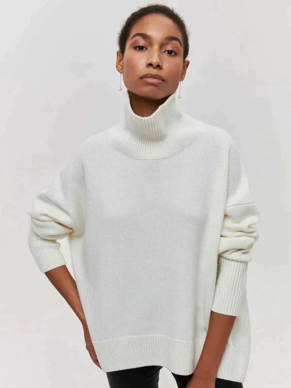 PULL TRICOTÉ DÉCONTRACTÉ -OLIVIA